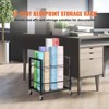 VEVOR Blueprint Storage Rack, 12 Slots Blueprint Holder with Wheels, Mobile Metal Blueprint Storage Cart for Map Poster Architectural Construction - 3 of 4