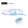 Unique Bargains Polyester Soft Decorative Cake Box Gift Wrapping Ribbon 3/8" x 50 Yard Light Blue - 2 of 4