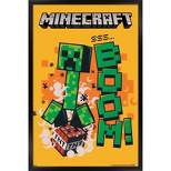 Trends International Minecraft - Creeper Boom Framed Wall Poster Prints