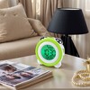 REGALWOVEN Battery Powered Plastic LED Round Alarm Clock 4.3"L x 2.4"W x 4.3"H 1 Pc - 2 of 4