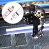 VEVOR 100W CO2 Laser Tube, 57 in (1450 mm) Length, 3.1 in (80 mm) Dia Borosilicate Glass Laser Cutter Tube with Metal Head - 2 of 4