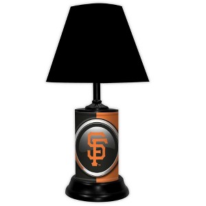 MLB 18-inch Desk/Table Lamp with Shade, with Team Logo, San Francisco Giants - 1 of 1