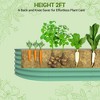 COZONY Galvanized Raised Garden Bed, Tall Metal Planter Box for Vegetables, Flowers and Herbs - 4 of 4