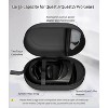 Syntech Medium Hard Carrying Case Compatible with Meta Quest 3S/Oculus Quest 3/2/Pro/Pico4 Accessories VR Headset with Elite Strap, Black - 2 of 4