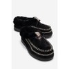 Noriel - Black Suede Genuine Leather Moccasin Slipper (Women) | Forever & Always Shoes - 2 of 4