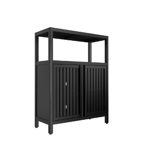 Dexmalle Large Capacity Bamboo Storage Cabinet - 1 of 4