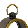 22" HGTV Dome Lantern Black and Gold - National Tree Company - 3 of 4