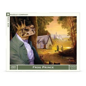 New York Puzzle Company Frog Prince 1000 Piece Puzzle - 1 of 4