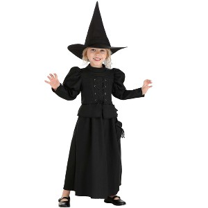 HalloweenCostumes.com Toddler Wizard of Oz Wicked Witch Costume, Wicked Witch of the West Outfit for Movie Cosplay & Halloween - 1 of 4
