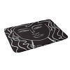 Deny Designs Marin Vaan Zaal Hellen Modernist Line Portrait Memory Foam Bath Rug: Machine Washable, Woven Polyester - 2 of 4