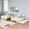 Whsien Twin over Twin/Full Bunk Bed with Twin Size Trundle - 3 of 4