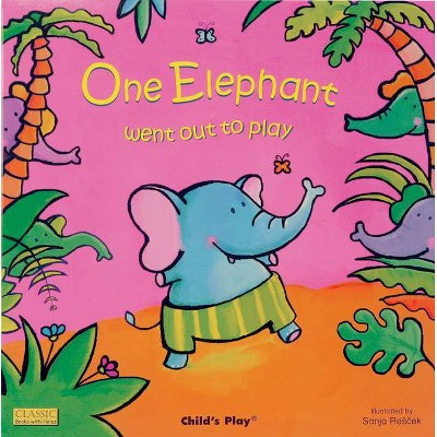 One Elephant Went Out to Play - (Classic Books with Holes Soft Cover) (Paperback)