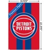 Trends International NBA Detroit Pistons - Logo 20 Unframed Wall Poster Prints - 3 of 4