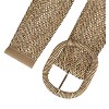 Allegra K Women's Chunky Buckle Braided Woven Wide Dress Waist Belts 58-84cm/22.83-33.07" - image 2 of 4