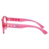 Dolce & Gabbana DX 5004U 3450 Childrens Round Eyeglasses Transparent Fucsia 48mm - 3 of 3
