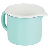 Gibson 2.5 Cup Enamel on Steel Measuring Cup in Aqua - 2 of 4