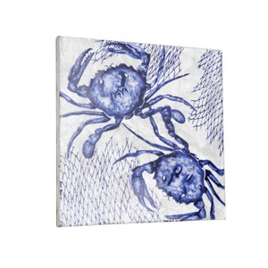 Beachcombers 8"L x 8"W Crab Wall Art - 1 of 3