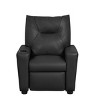 INFURNIC Sofas Kids Recliner Chair with Cup Holder for Living Room or Playroom, Black, 20.5"*23"*28" - 2 of 4