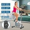 Costway Magnetic Upright Exercise Bike Cycling Bike W/Pulse Sensor 8-Level Fitness - 4 of 4