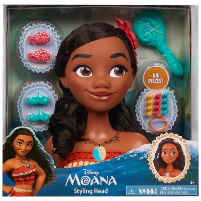 disney princess moana styling head