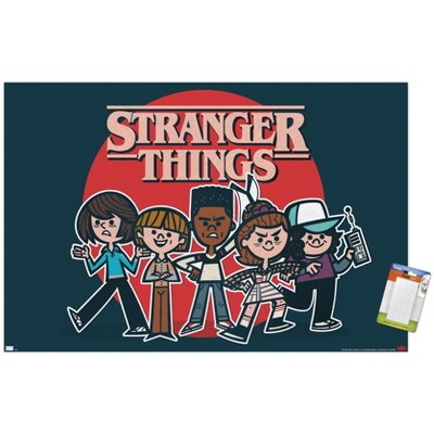 Trends International Netflix Stranger Things: Season 4 - Animated Group ...