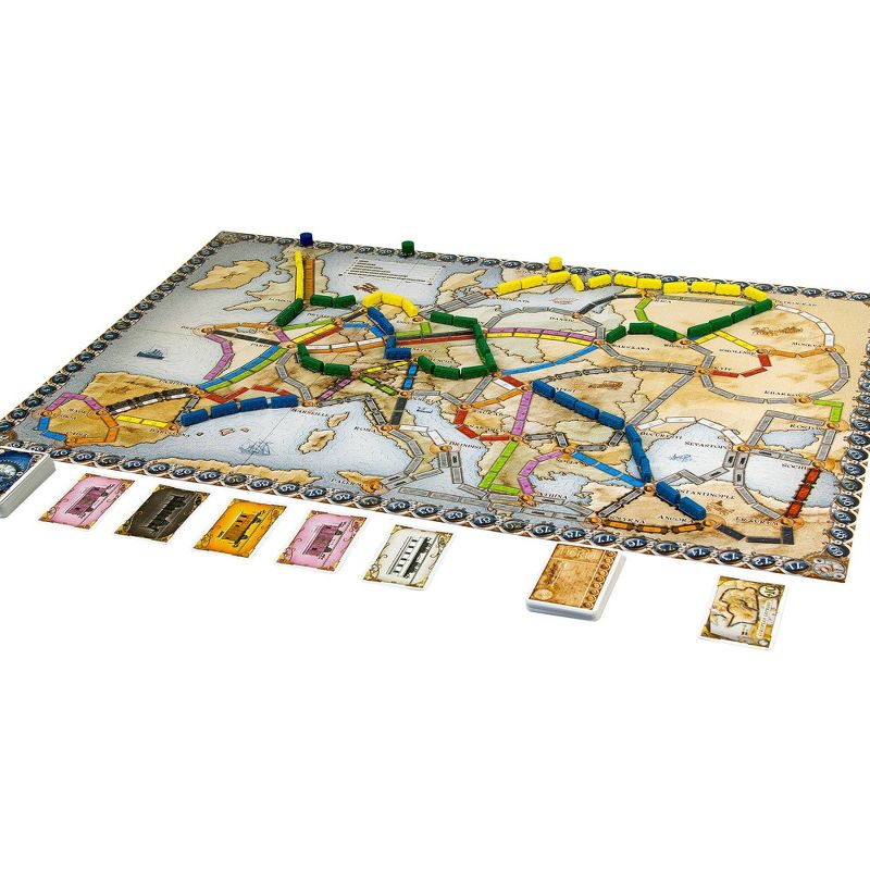 Ticket To Ride Europe Board Game, 5 of 9