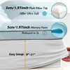 ZACHVO 4 Inch Dual Layer Gel Memory Foam Mattress Topper with Quilted Pillow Top and Deep Pocket Fit, CertiPUR-US Certified，King Size - 3 of 4