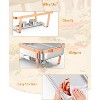 2/4/6-Pack 8QT Gold Stainless Steel Chafing Dish Set - Buffet Food Warmers with Lid Holder, Ideal for Catering, Weddings & Parties - 3 of 4