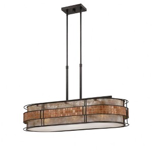 Quoizel Lighting Laguna 3 - Light Pendant in  Renaissance Copper - 1 of 4