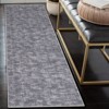 Living Room Rug Washable Area Rugs for Living Room  Modern Solid Textured Bedroom Rug No-Shedding, Stain Resistant, Foldable Contemporary Indoor Rugs - 2 of 4