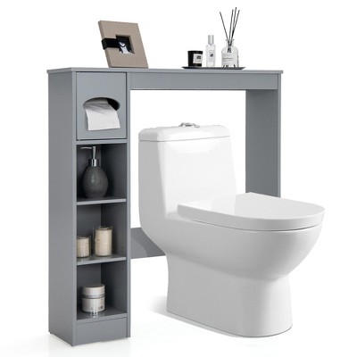 Spirich Home Bathroom Shelf Over-The-Toilet, Bathroom SpaceSaver