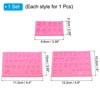 Unique Bargains Letter Number Silicone Polymer Clay Fondant Template for Crafts Air Dry DIY Candy 3 Pcs - 2 of 4
