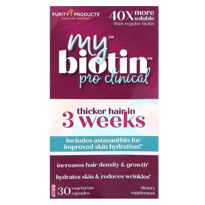 Purity Products MyBiotin, ProClinical, 30 Vegetarian Capsules - 1 of 3