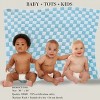 Zalamoon Checkered Baby & Toddler Blanket For Your Diaper Bag, Stroller, Tummy Time and Nursing - 3 of 4