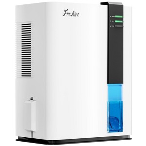 2 Pint Portable Dehumidifier for Home & Basement, High-Efficiency Quiet Air Dryer, White - 1 of 4
