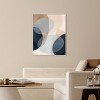 Art Remedy In My Thoughts Abstract Shapes Wall Art Framed - 2 of 4