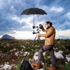 Aluminum Alloy Camera Umbrella Holder Mount with C-Clamp - Adjustable Rain Cover Tripod Stand for Photography, Video, Flash & Lighting Equipment - 4 of 4