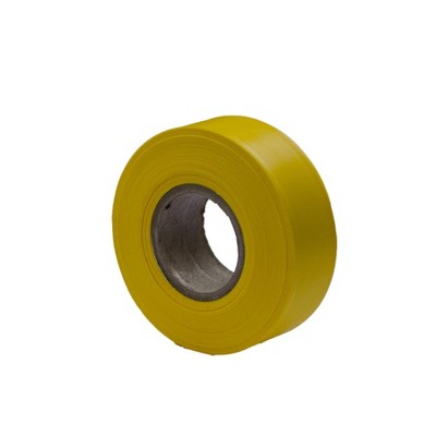 Bon Tool 84-839 Flagging Tape - Yellow 300 Foot X 1 3/16-inch - (12/Pkg)