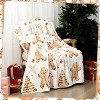 Lomsoe Cute Christmas Coco Print Flannel Blanket - All Seasons Soft and Warm Throw Blanket for Napping, Camping, Travel, Office - 2 of 4