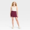 Girls' Lace Trim A-Line Mini Skort - art class™ - 3 of 3