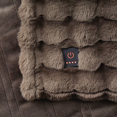 Brookstone Heated Oversized Throw