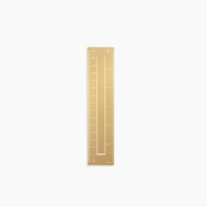 Poketo Brass Bookmark Ruler - 1 of 1