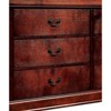 NicBex Solid Wood Nightstand with Dovetail Construction,23.75" Wooden Night Stand,Antique Nickel Pulls Bedside Table for Bedroom Furniture - 3 of 4