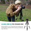 Orieon Techs Lightweight Aluminum Tripod For Video Cameras - 2 of 4