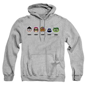 Teen Titans Go Floating Heads Adult Pull-Over Hoodie - 1 of 4