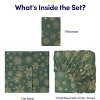 Printed Holiday 4pc Sheet Sets, Easy Care, Soft & Wrinkle-Resistant Holiday Bedding by Sweet Home Collection™ - 2 of 4