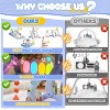 Skirfy 5-in-1 Baby Gym Play Mat and Learning Walker, Portable Activity Center with Light-Up Piano Panel for Toddlers Ages 0-3 - 2 of 4