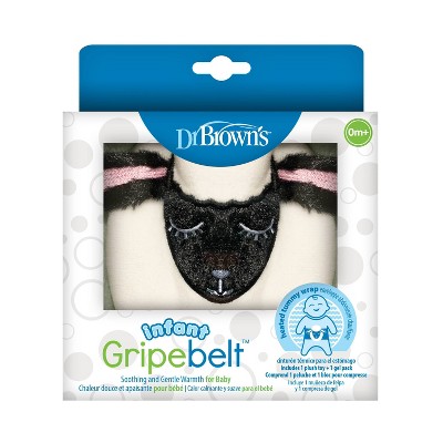 Dr. Brown's Infant Gripebelt Heated Belly Band, Gentle Warmth & Compression - Lamb 