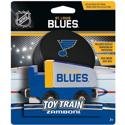 MasterPieces NHL St. Louis Blues Wood Train Zamboni