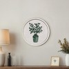 Creative Products Dried Eucalyptus 20 x 20 Round Framed Print - 4 of 4